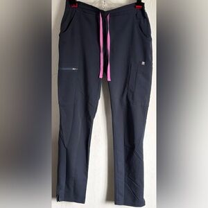 FIGS Women's Yola Skinny Scrub Pants in Night Sky Size XS